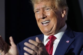 Donald Trump a rencontré d'anciens combattants à Windham.